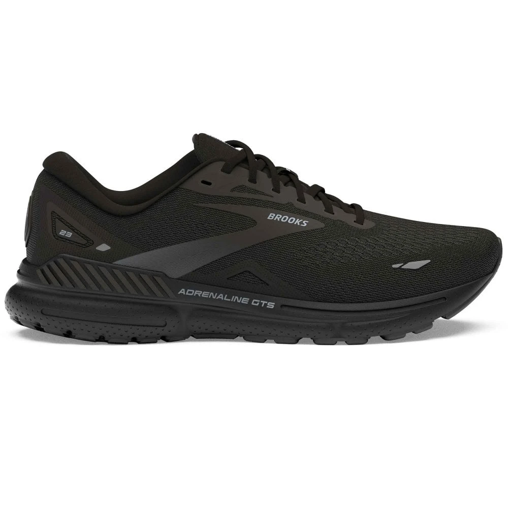 BROOKS Adrenaline GTS 23 Wide D Womens Running Shoes Black/Black/Ebony 4 BROOKS Adrenaline GTS 23 Wide D Womens Running Shoes Black/Black/Ebony - Image 2