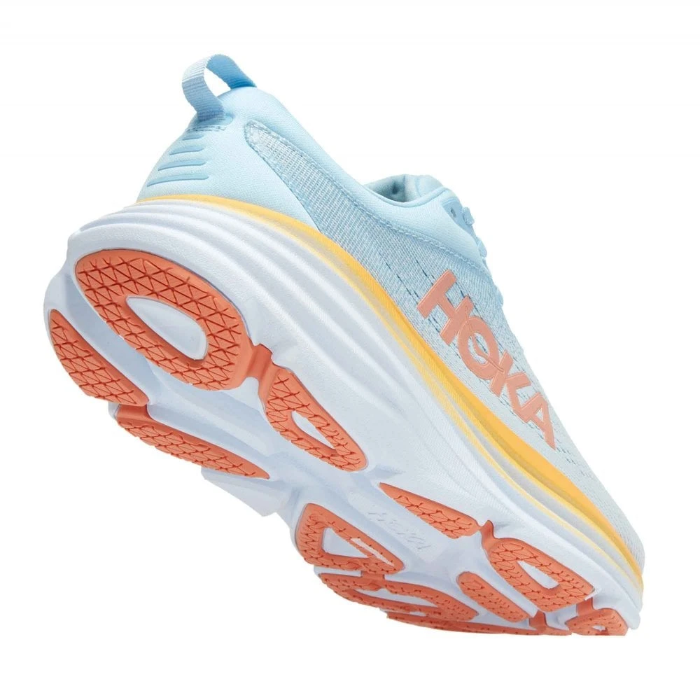 Hoka Bondi 8 Wide D Womens Running Shoes Summer Song/Country Air 4 Hoka Bondi 8 Wide D Womens Running Shoes Summer Song/Country Air - Image 2