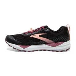 BROOKS Cascadia 15 Womens Trail Running Shoes Black/Ebony/Coral Cloud 9 BROOKS Cascadia 15 Womens Trail Running Shoes Black/Ebony/Coral Cloud -Sports Shoes Shop cascadia 15 womens b width standard cushioned trail running shoes black ebony coral cloud p5936 23398 image