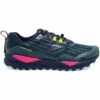 BROOKS Cascadia 15 Womens Trail Running Shoes Navy/Pink/Yellow 2 BROOKS Cascadia 15 Womens Trail Running Shoes Navy/Pink/Yellow -Sports Shoes Shop cascadia 15 womens b width standard cushioned trail running shoes navy pink yellow p6589 26001 image