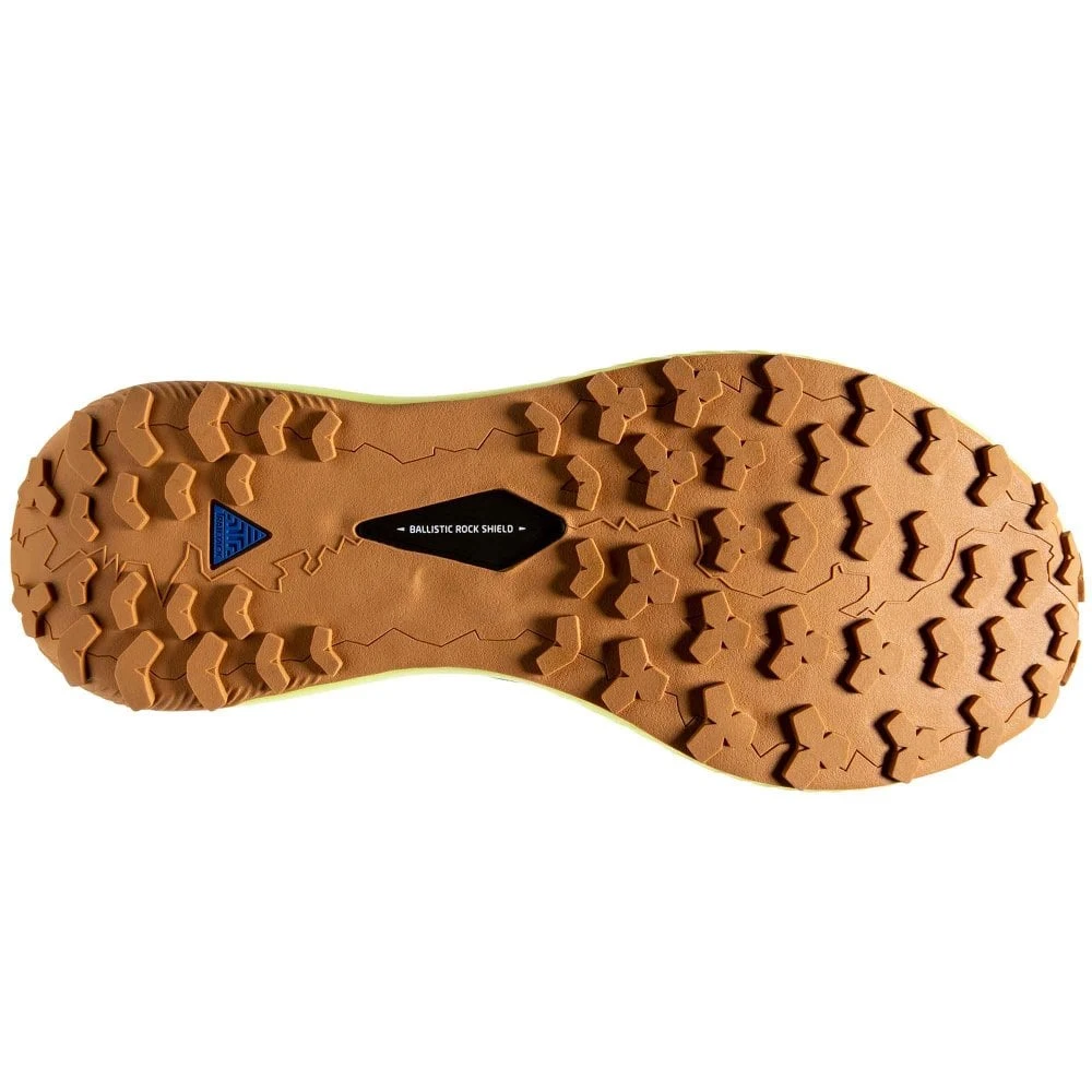 BROOKS Catamount Mens Trail Running Shoes Black/Fiery Red/Blazing Yellow 4 BROOKS Catamount Mens Trail Running Shoes Black/Fiery Red/Blazing Yellow - Image 2