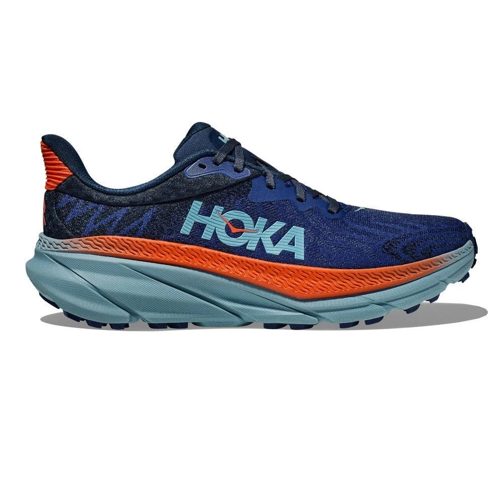 Hoka Challenger 7 Mens Trail Running Shoes Bellwether Blue/Stone Blue 3 Hoka Challenger 7 Mens Trail Running Shoes Bellwether Blue/Stone Blue