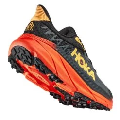 Hoka Challenger 7 Mens Trail Running Shoes Castlerock/Flame -Sports Shoes Shop challenger 7 mens trail running shoes castlerock flame p8283 32930 image