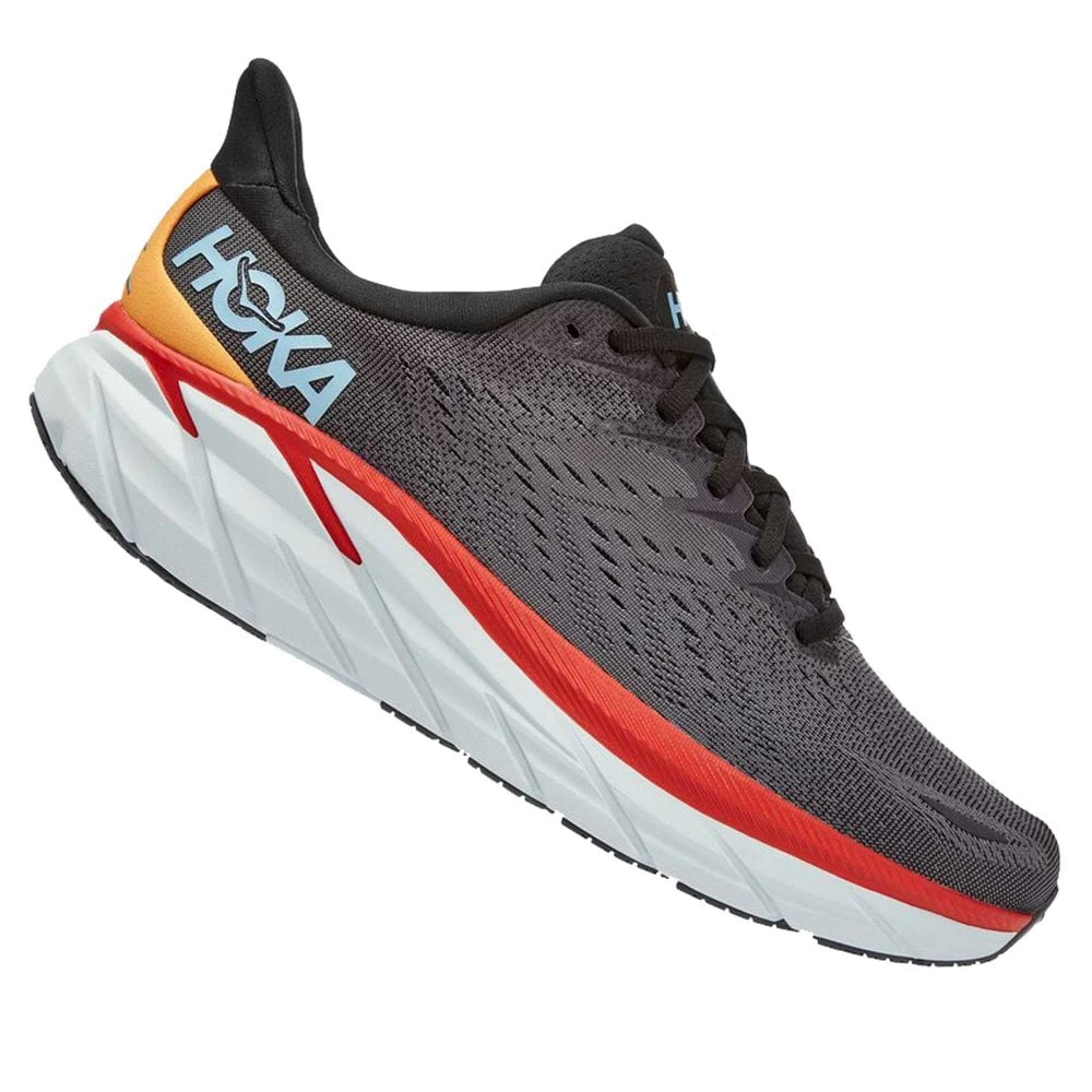 Hoka Clifton 8 Mens Road Running Shoes Anthracite/Castlerock 3 Hoka Clifton 8 Mens Road Running Shoes Anthracite/Castlerock