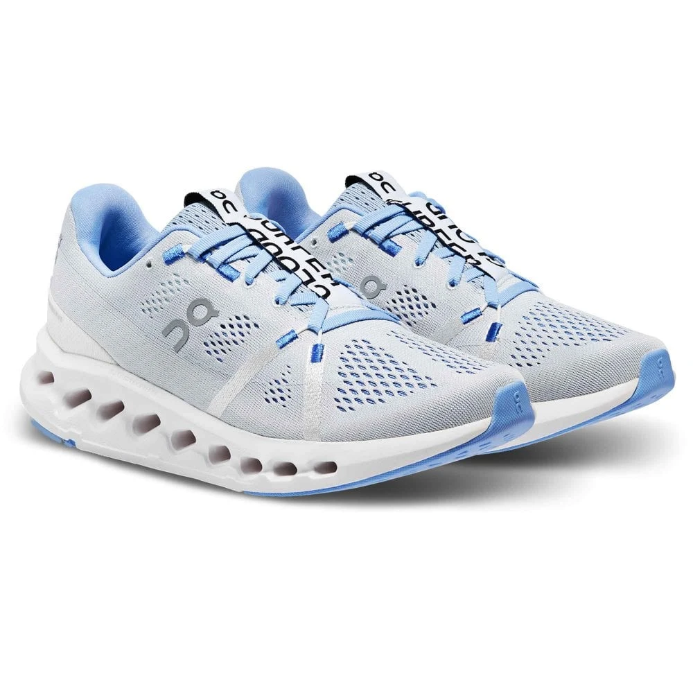 On Cloudsurfer Womens Running Shoes Heather/White 3 On Cloudsurfer Womens Running Shoes Heather/White
