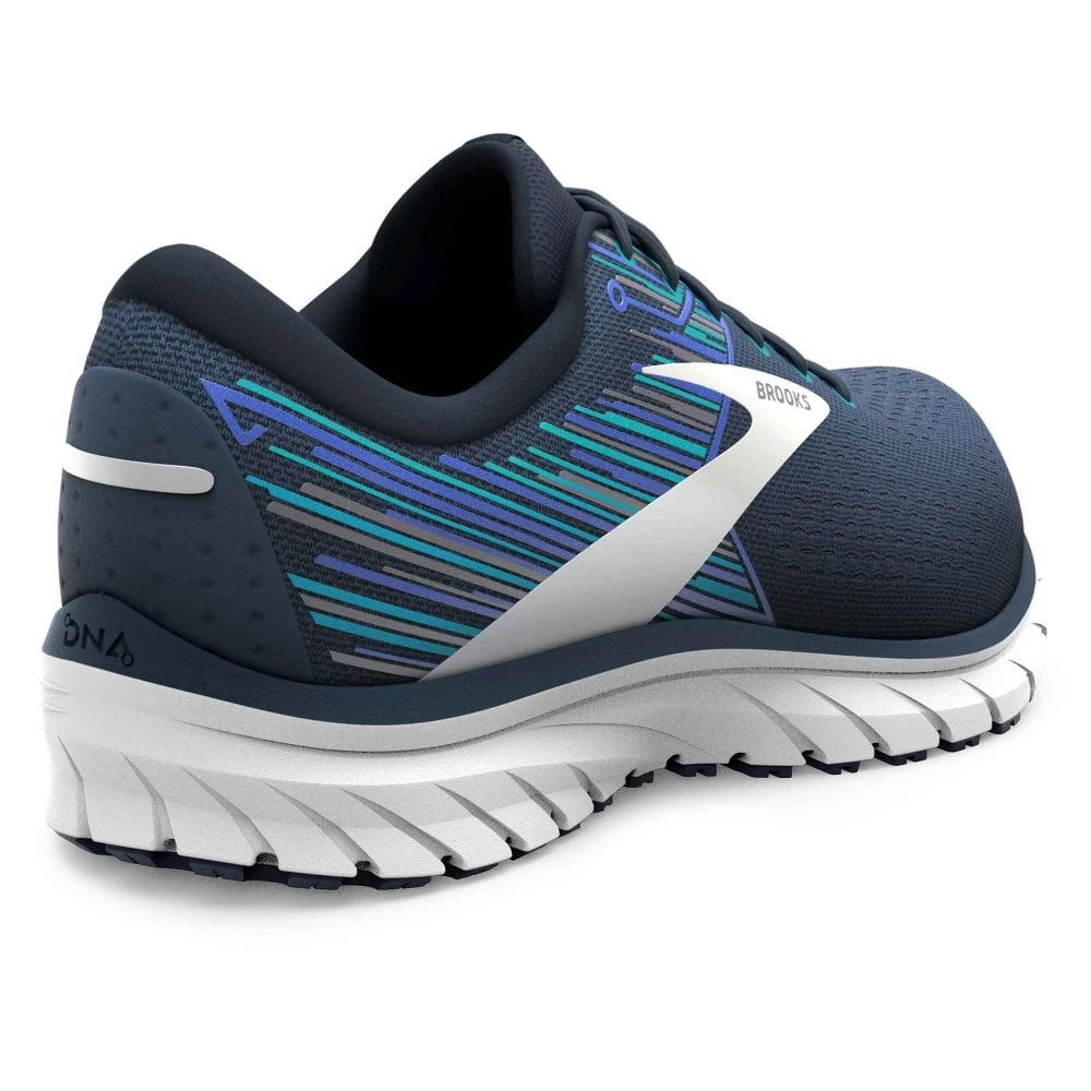 BROOKS Defyance 12 Mens Running Shoes Midnight Blue/Azure Blue/White 4 BROOKS Defyance 12 Mens Running Shoes Midnight Blue/Azure Blue/White - Image 2