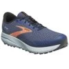 BROOKS Divide 4 Mens Trail Running Shoes Blue/Navy/Firecracker -Sports Shoes Shop divide 4 mens trail running shoes blue navy firecracker p8256 32800 image