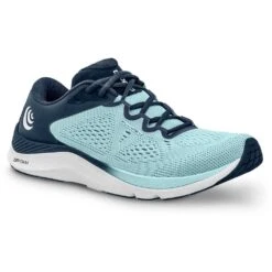 Topo Athletic Fli-Lyte 4 Womens Road Running Shoes Powder Blue/White