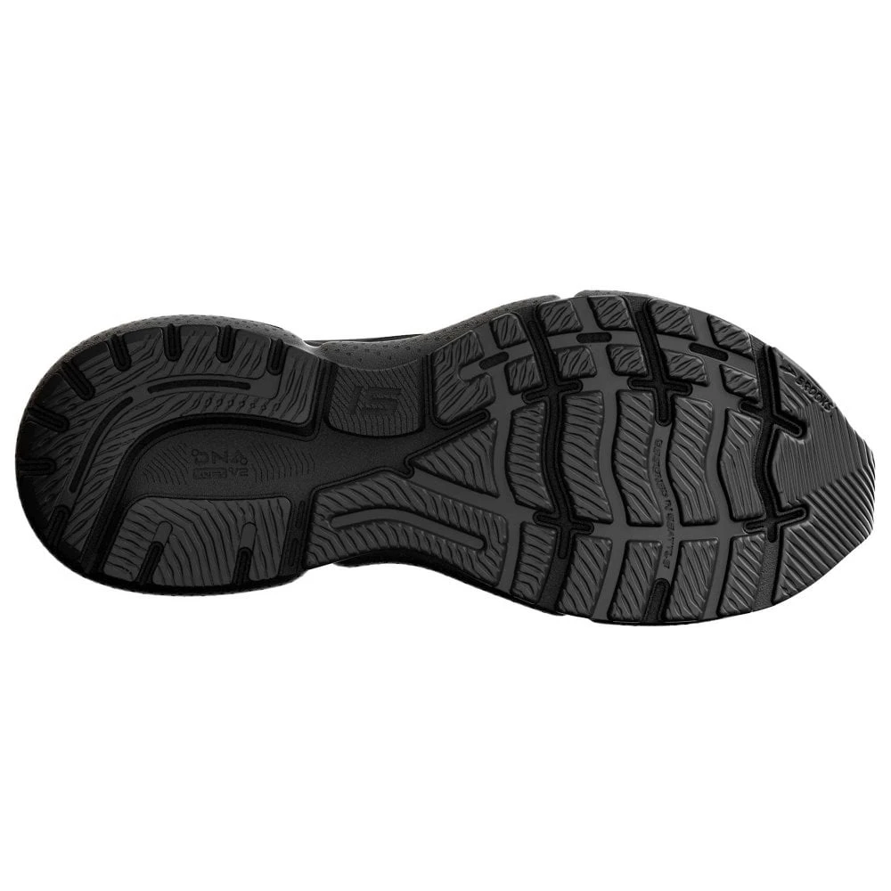 BROOKS Ghost 15 Wide D Womens Running Shoes Black/Black/Ebony 5 BROOKS Ghost 15 Wide D Womens Running Shoes Black/Black/Ebony - Image 3