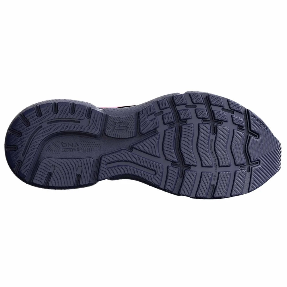 BROOKS Ghost 15 Womens Running Shoes Peacoat/Blue/Pink 5 BROOKS Ghost 15 Womens Running Shoes Peacoat/Blue/Pink - Image 3