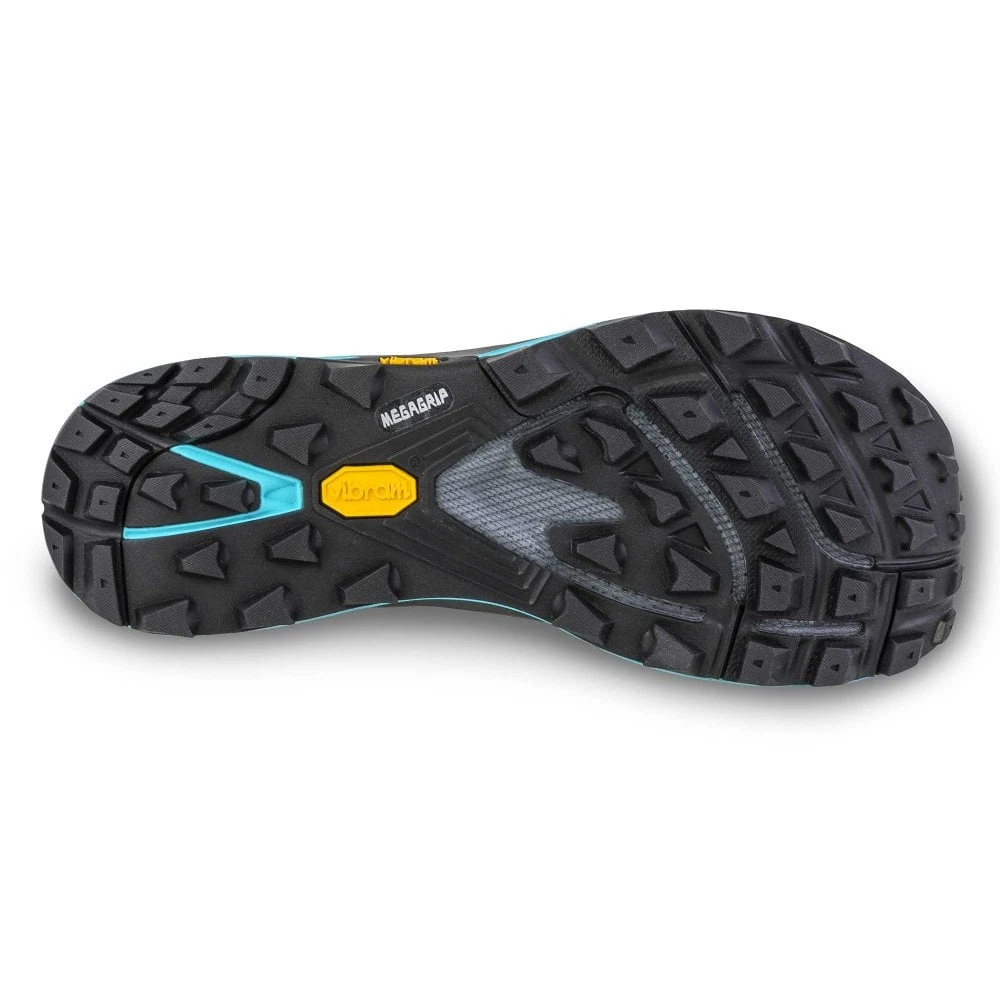 Topo Athletic Hydroventure 2 Womens Waterproof Trail Running Shoes Charcoal/Blue 4 Topo Athletic Hydroventure 2 Womens Waterproof Trail Running Shoes Charcoal/Blue - Image 2