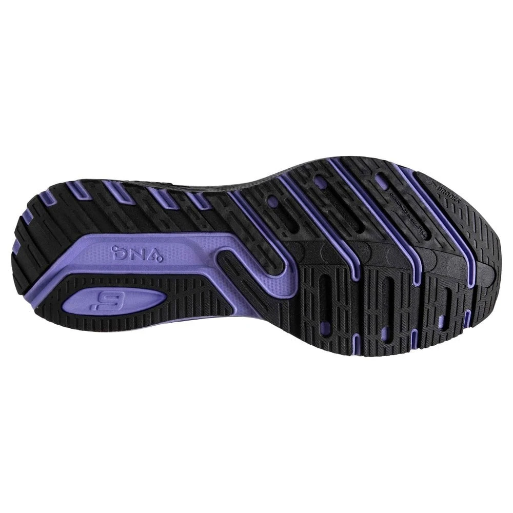 BROOKS Launch GTS 9 Womens Running Shoes Black/Coral/Purple 6 BROOKS Launch GTS 9 Womens Running Shoes Black/Coral/Purple - Image 4