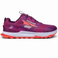 Altra Lone Peak 7 Womens Trail Running Shoes Purple/Orange