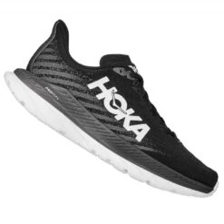 Hoka Mach 5 Womens Running Shoes Black/Castlerock