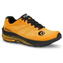 Topo Athletic MTN Racer 2 Mens Trail Running Shoes Mango/Black