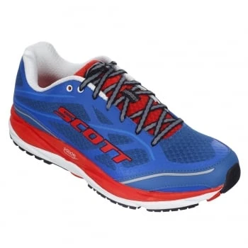 Scott Palani Support Mens Road Running Shoes Blue/Red 4 Scott Palani Support Mens Road Running Shoes Blue/Red - Image 2