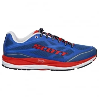 Scott Palani Support Mens Road Running Shoes Blue/Red 5 Scott Palani Support Mens Road Running Shoes Blue/Red - Image 3