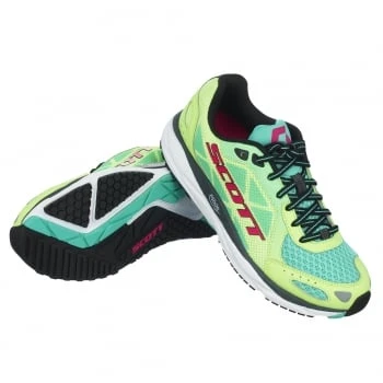 Scott Palani Trainer Womens Road Running Shoes Green/Pink 3 Scott Palani Trainer Womens Road Running Shoes Green/Pink