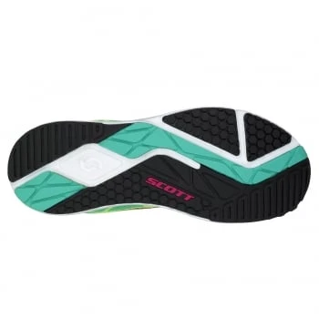 Scott Palani Trainer Womens Road Running Shoes Green/Pink 7 Scott Palani Trainer Womens Road Running Shoes Green/Pink - Image 5