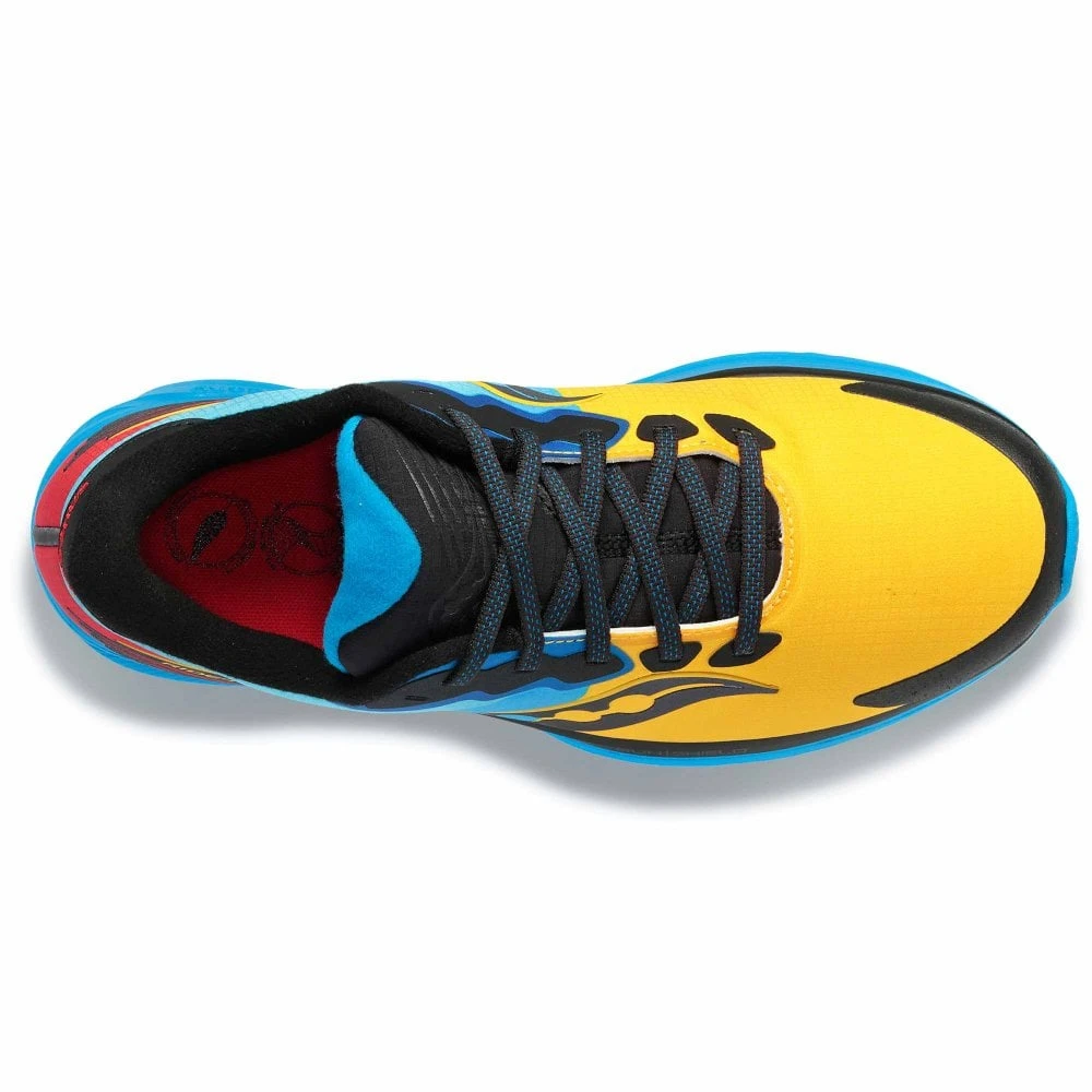 Saucony Ride 14 RUNSHIELD Mens All-Weather Road Running Shoes Solar Chill 4 Saucony Ride 14 RUNSHIELD Mens All-Weather Road Running Shoes Solar Chill - Image 2