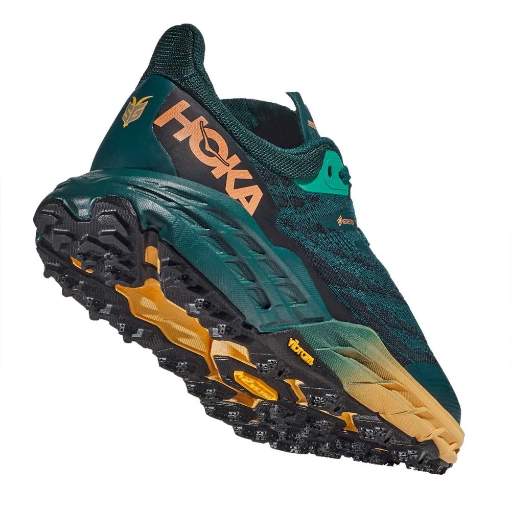 Hoka Speedgoat 5 GTX Womens Waterproof Trail Running Shoes Deep Teal/Black 4 Hoka Speedgoat 5 GTX Womens Waterproof Trail Running Shoes Deep Teal/Black - Image 2