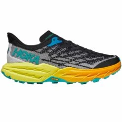 Hoka Speedgoat 5 Womens Trail Running Shoes Black/Evening Primrose