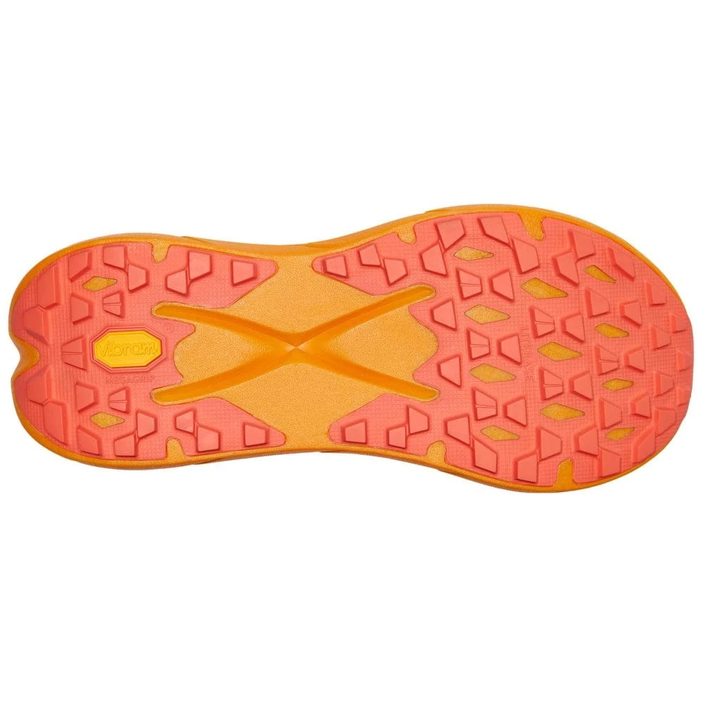 Hoka Tecton X Womens Trail Running Shoes Camellia/Blue Coral 4 Hoka Tecton X Womens Trail Running Shoes Camellia/Blue Coral - Image 2